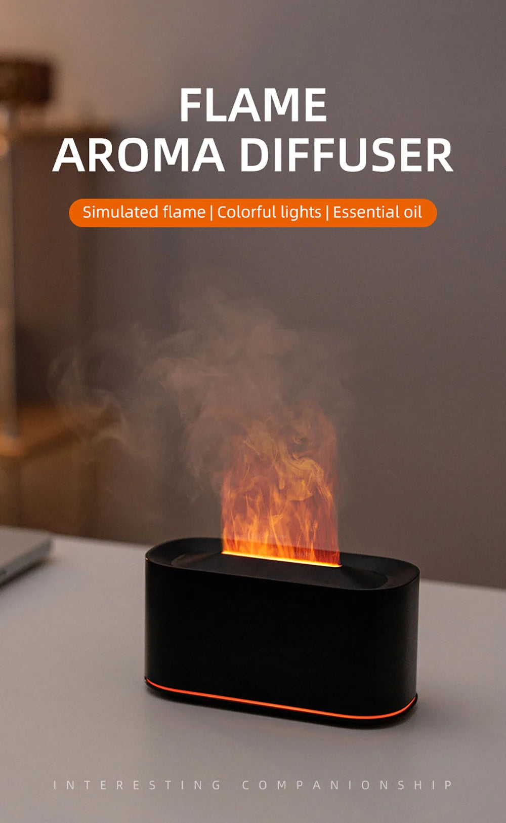 Aurora Flame Aroma Diffuser