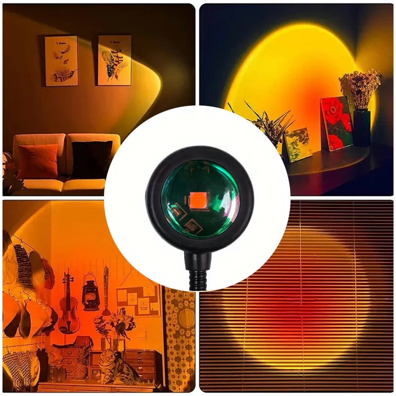 Aurora Sunset Projection Lamp