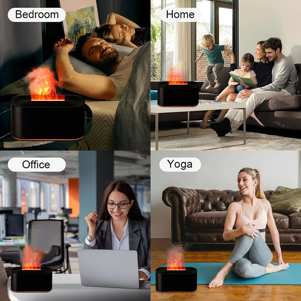 Aurora Flame Aroma Diffuser